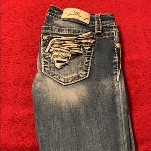 Skinny jeans from Miss Me 27 waste